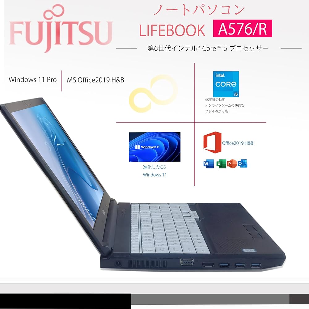 【格安】LIFEBOOK A576Corei5/12GB/256GB/Win10 91SKtihMpDL._UF350,350_QL80_.jpg